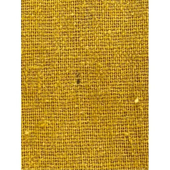 DFA New York Woman 1X Top Gold Sleeveless Babydoll Linen Blend Boho Preppy City - Picture 10 of 10